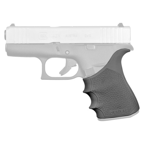 Hogue HandAll Beavertail Grip Sleeve - Fits Glock 48/43X, Black
