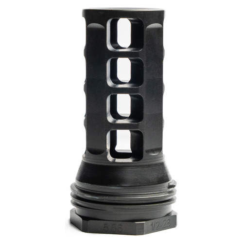 HUXWRX Safety Co. Muzzle Brake - 338 Caliber, Black