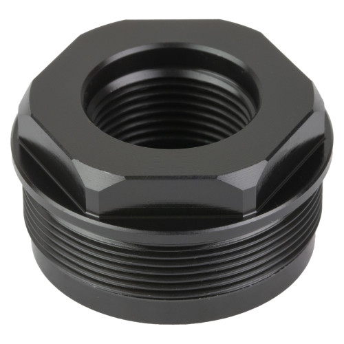 HUXWRX Safety Co. DT Adapter - Thread Adapter, HUXWRX RAD 9 and RAD 45 Suppressors, Black