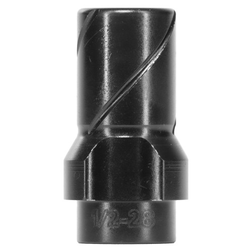 HUXWRX Safety Co. 3-Lug Muzzle Device - Mount, 9MM, Black