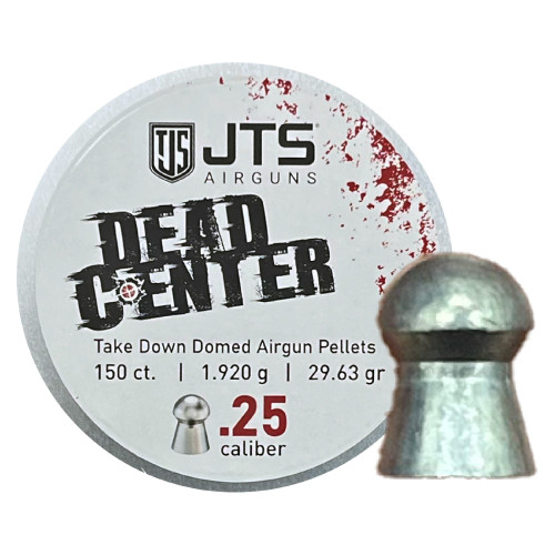 JTS Group Dead Center - Pellets, 25 Caliber