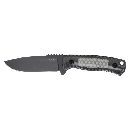 KA-BAR Knives Cool Name - Fixed Blade Knife, Plain, 4.25", Black