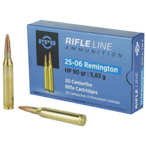 Prvi Partizan Rifle - 25-06 Remington, 90Gr, Hollow Point, 20-Round Box