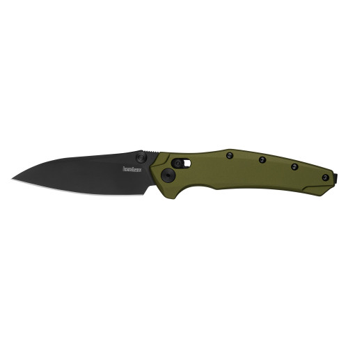 Kershaw Bareknuckle - Folding Knife, Plain, 3.5", Black