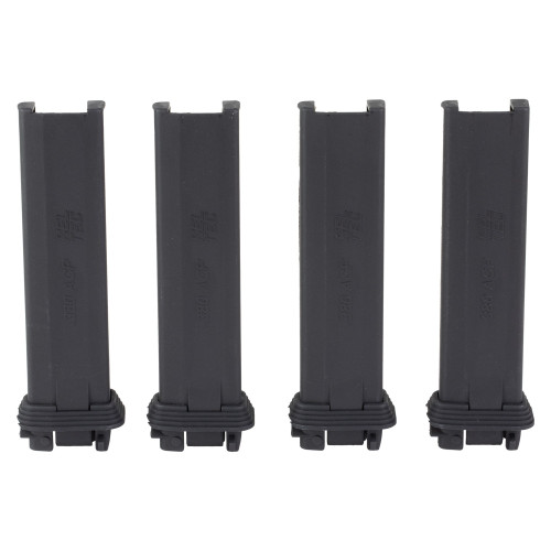 Kel-Tec 380ACP Stripper Clips, Holds 10 Rounds, Black, Pack of 4, For PR-3AT