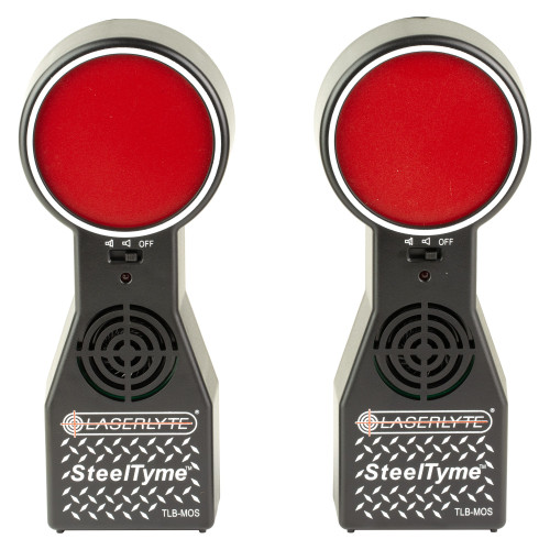 LaserLyte SteelTyme Target - Laser, Black, Red