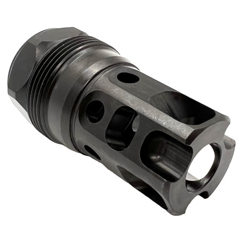Liberty Precision Machine Liberty Bell - Muzzle Brake, 30 Caliber, 1/2X28, Black
