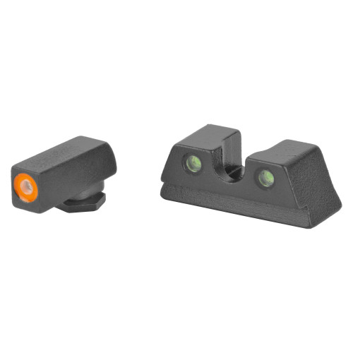 Meprolight Hyper-Bright - Sight, Fits Glock 42/43/43X/48, Green, Orange