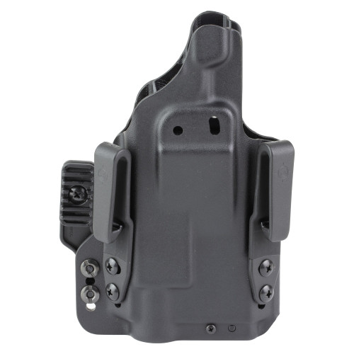 Mission First Tactical Pro Holster - Inside Waistband Holster, 2011 4.25" with TLR7, Ambidextrous, Black