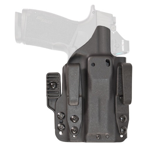 Mission First Tactical Pro Holster - Inside Waistband Holster, Sig P365 X-Macro, Ambidextrous, Black