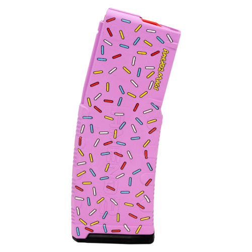 Amend2 Sprinkle Magazine, 223 Remington/5.56 NATO, 30 Rounds, Fits AR-15 Rifles, Polymer, Pink