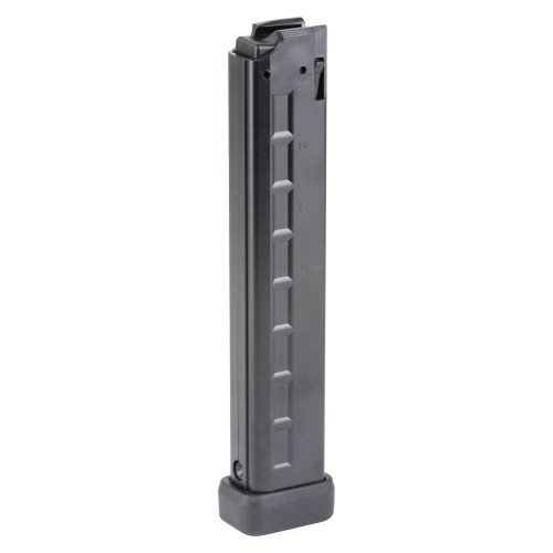 B&T USA Magazine, 9MM, 30 Rounds, Fits TP9/APC9/GHM9, Polymer, Slimline Rubber Bumper, Black