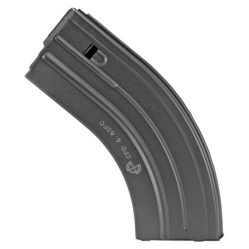 DURAMAG Magazine, 6.8 SPC and 224 Valkyrie, 28 Rounds, Fits AR Rifles, Black Anti-tilt AGF Follower, Stainless Steel, Black