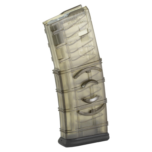 Elite Tactical Systems Group Magazine, 223 Remington/5.56 NATO, 30 Rounds, Clear, Integrated Coupler, AR Rifles, Gen 2