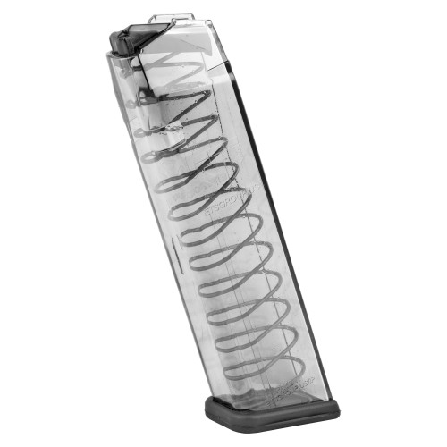 Elite Tactical Systems Group Elite Tactical Systems Group, Magazine, 10MM, 20 Rounds, Fits Glock 20/29/40, All Generations, Polymer, Clear
