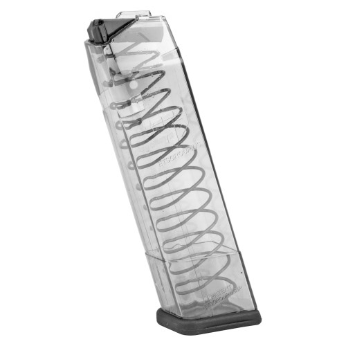 Elite Tactical Systems Group Elite Tactical Systems Group, Magazine, 45ACP, 18 Rounds, Fits Glock 21/30/41, All Generations, Polymer, Clear