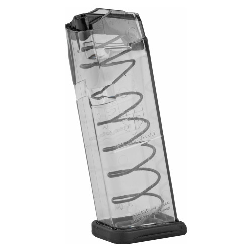 Elite Tactical Systems Group Elite Tactical Systems Group, Magazine, 40S&W, 13 Rounds, Fits Glock 23/27, All Generations, Polymer, Clear
