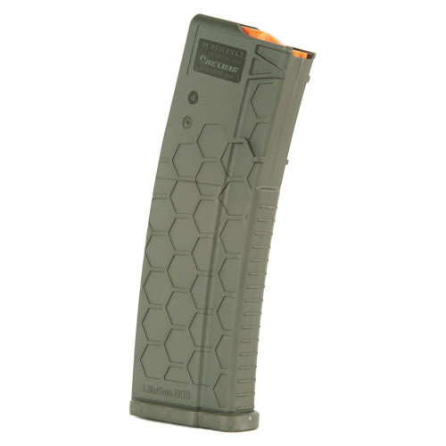 HEXMAG Series 2 - AR Rifles, 223 Remington, 30 Rounds, Magazine, Olive Drab Green