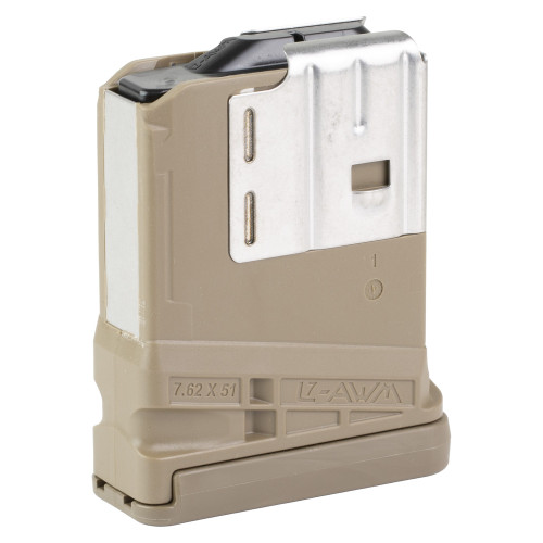 Lancer Systems L7 Advanced Warfighter - AR Rifles, 308 Winchester, 10 Rounds, Magazine, Flat Dark Earth