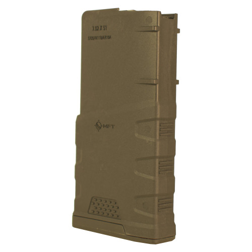 Mission First Tactical Magazine, 308 Winchester/7.62 NATO, Fits AR-10, 20 Rounds, Flat Dark Earth