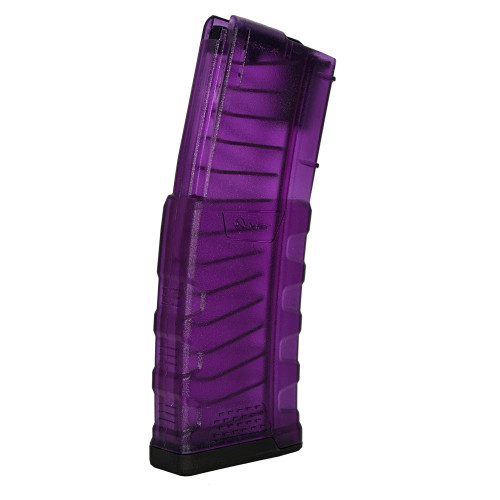 Mission First Tactical EXD, Magazine, 223 Remington/5.56 NATO, 30 Rounds, Fits AR-15, Translucent Purple