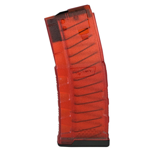 Mission First Tactical EXD, Magazine, 223 Remington/5.56 NATO, 30 Rounds, Fits AR-15, Translucent Red