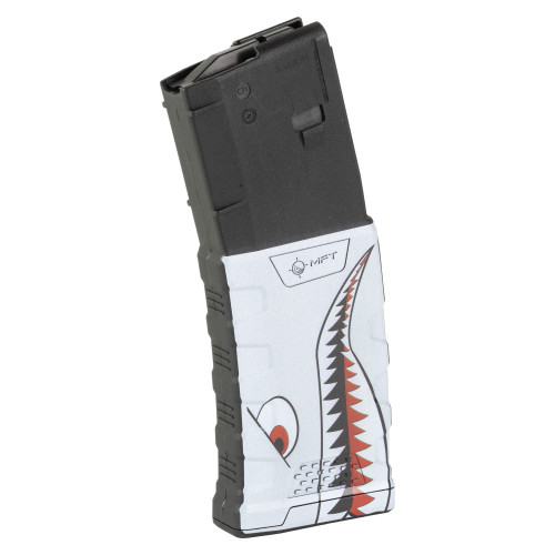 Mission First Tactical EXD, Magazine, 223 Remington/5.56 NATO, 30 Rounds, Fits AR-15, Shark Graphic