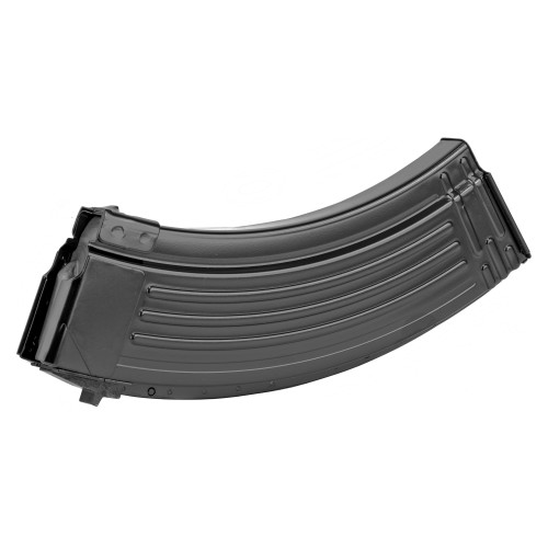 SGM Tactical Magazine, 762X39, 30 Rounds, Fits AK-47, Steel, Black