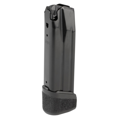 Springfield Magazine, 9MM, 18 Rounds, Fits Springfield Echelon Compact, Stainless Steel Construction, Black