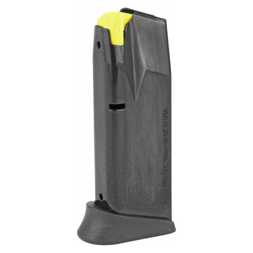 Taurus USA Magazine, 9MM, 12 Rounds, Fits Taurus G2C and G3, with Finger Rest, Black