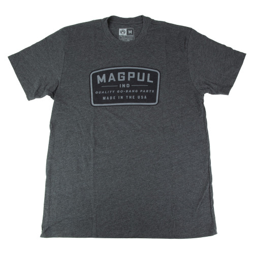 Magpul Industries Go Bang Parts Patch - T-Shirt, Medium, Charcoal