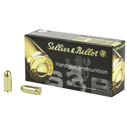 Sellier & Bellot Pistol - 380 ACP, 92Gr, Full Metal Jacket, 50-Round Box