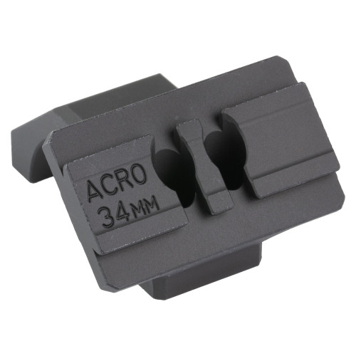 Midwest Industries MK2 Receiver Extension - Offset Mount, Aimpoint ACRO, 34mm, Black