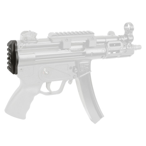 Midwest Industries HK MP5K End Plate Adaptor - HK MP5K and Clones, Black