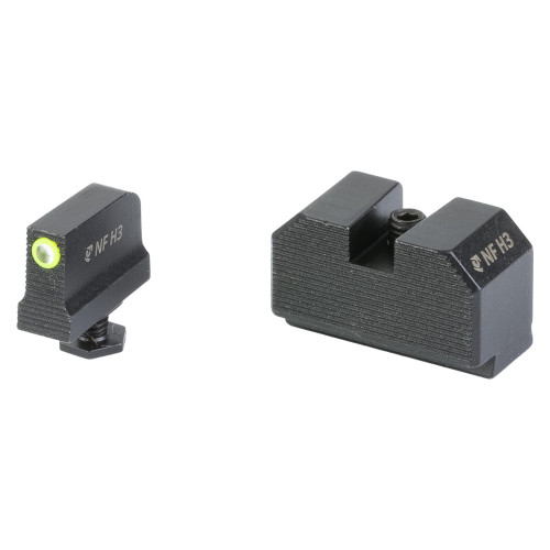 Night Fision Optics Ready Stealth - Sight, Fits Glock 17/19 MOS, Black