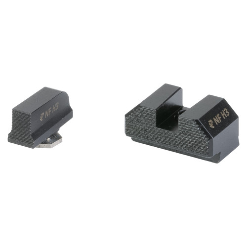 Night Fision Optics Ready Stealth - Sight, Fits Glock 43X MOS, Black