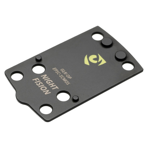 Night Fision Pistol Optic Plate - Mount, Fits Glock 48/43X, Black