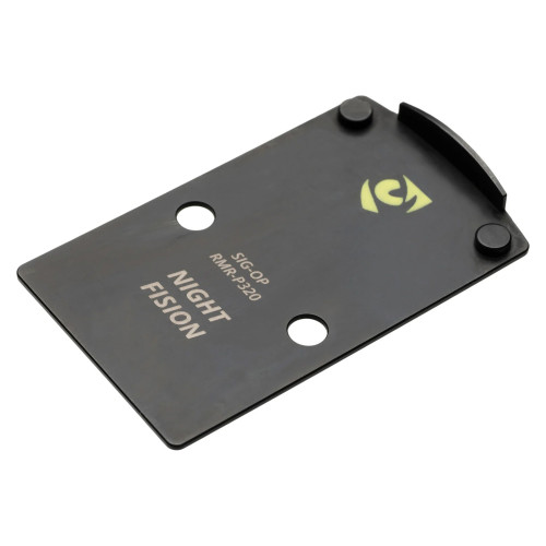 Night Fision Pistol Optic Plate - Mount, Sig P320, Black