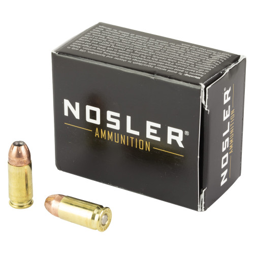 Nosler Assured Stopping Power - 9MM, 115Gr, Hollow Point, 20-Round Box
