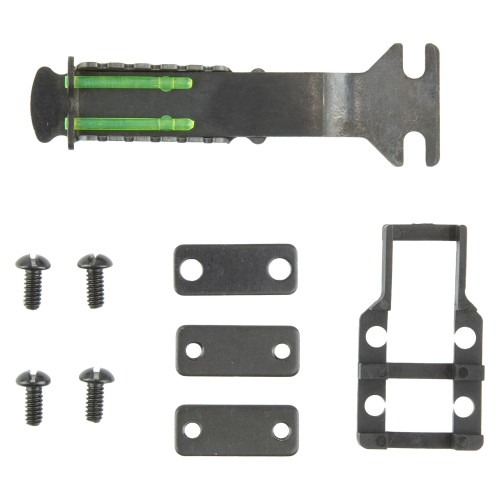 Hi-Viz Adjustable - Sight, Fits Shotgun Rib 3/8"-7/16", Green