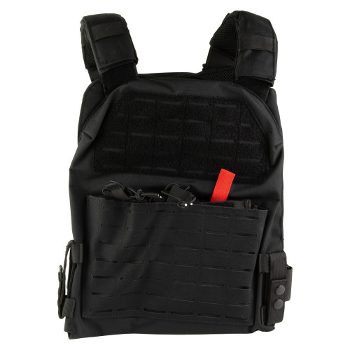 NcSTAR Laser Cut Plate Carrier - Body Armor Carrier, Black