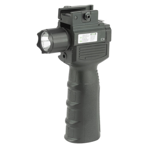 NcSTAR Flashlight & Laser Combo - Vertical Foregrip, Picatinny, Black