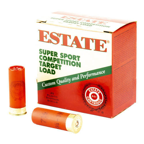 Federal Estate - 12 Gauge 2.75", #7.5, Shot, 25-Round Box, Super Sport, 1-1/8 oz
