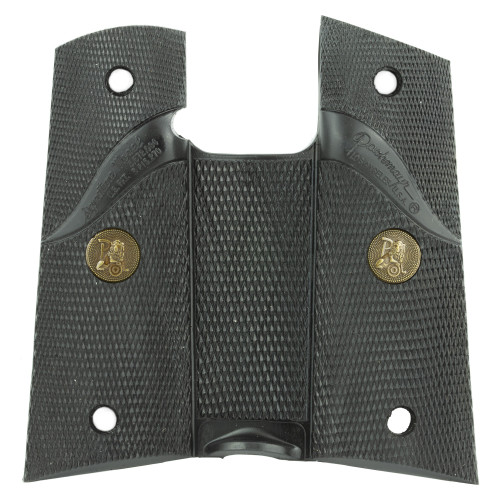 Pachmayr Grip - Grip Panel, Colt 1911, Black