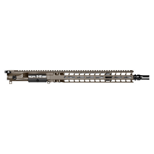 Radian Weapons Complete Upper, 6MM ARC, 14.5" Pinned (16" OAL), Barrel, 1:7 Twist, Dead Air KeyMo Flash Hider, Mid-Length Gas, 14" MLOK Handguard, Radian Raptor-SD Charging Handle, Radian Enhanced Bolt Carrier Group, Cerakote Finish, Brown