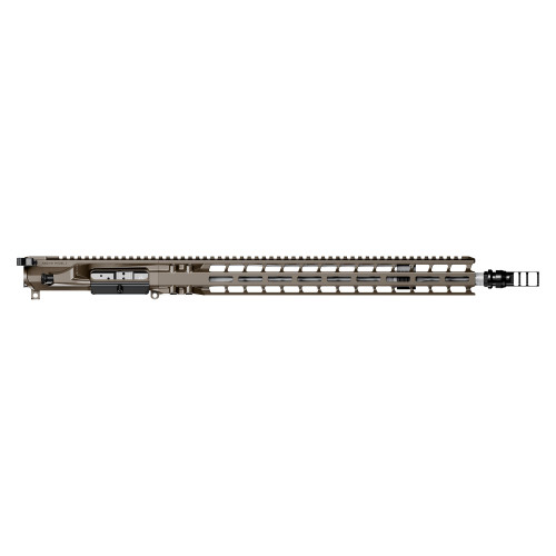 Radian Weapons Complete Upper, 6MM ARC, 18" Barrel, 1:7 Twist, Dead Air KeyMo Muzzle Brake, Rifle-Length Gas, 17" M-LOK Handguard, Radian Raptor-SD Charging Handle, Radian Enhanced Bolt Carrier Group, Cerakote Finish, Brown
