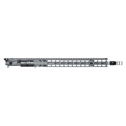 Radian Weapons Complete Upper, 6MM ARC, 18" Barrel, 1:7 Twist, Dead Air KeyMo Muzzle Brake, Rifle-Length Gas, 17" M-LOK Handguard, Radian Raptor-SD Charging Handle, Radian Enhanced Bolt Carrier Group, Cerakote Finish, Gray