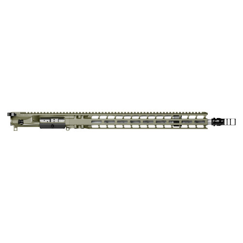 Radian Weapons Complete Upper, 6MM ARC, 18" Barrel, 1:7 Twist, Dead Air KeyMo Muzzle Brake, Rifle-Length Gas, 17" M-LOK Handguard, Radian Raptor-SD Charging Handle, Radian Enhanced Bolt Carrier Group, Cerakote Finish, Olive Drab Green