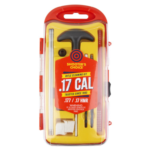 Shooter's Choice Cleaning Kit, For .17 Cal Rifle