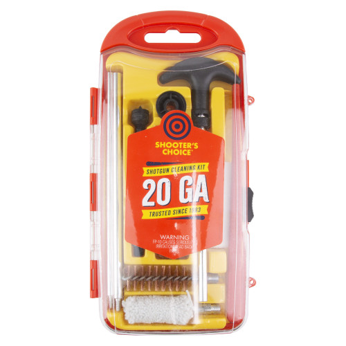 Shooter's Choice Cleaning Kit, For 20 Gauge Shotguns